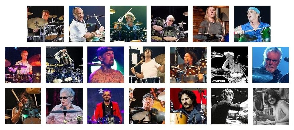Top 20 Drummers of all Time